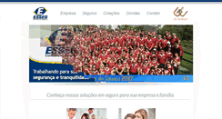 Desktop Screenshot of essegseguros.com.br